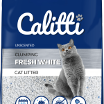 Calitti FRESH WHITE - Pesek za mačje stranišče 5l