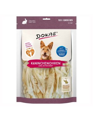 Dokas prigrizek sušena zajčja ušesa 180g