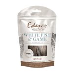 Eden Priboljški za mačke in pse - Bela riba&divjačina 100g