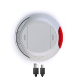 flexi LED svetilka za povodec Siva + USB-C
