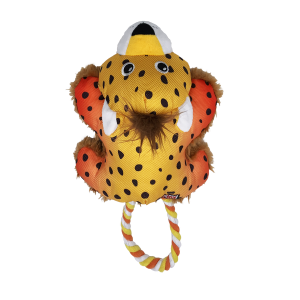 KONG COZIE TUGGZ - IGRAČA ZA VLEČENJE - GEPARD 26cm