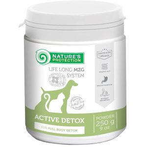 Nature's Protection Active Detox - Dopolnilo za razstrupljanje psov & mačk 250g