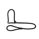 Freedog Povodec z Ovratnico Nylon Okrogel Črn , 13 mm x 120 cm