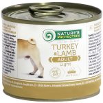 Nature's Protection Light - Za uravnavanje telesne teže - Puran & Jagnjetina 200 g