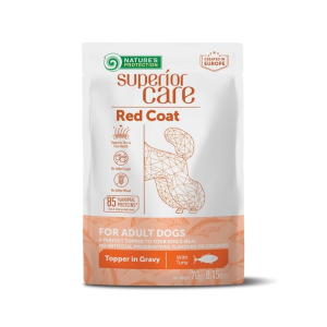 Nature's Protection Red Coat - Mokra hrana za pse z rdečo in rjavo dlako - Tuna 70g