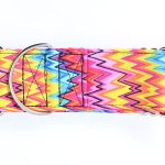 Ovratnica za hrte mavrica  širina 5 cm obseg 35-45 cm