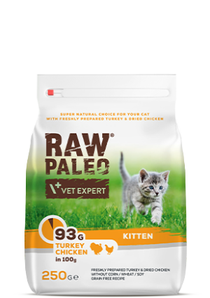 Raw Paleo Kitten briketi 2 KG