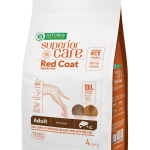 Nature's Protection Superior Care Red Coat – Za odrasle pse vseh pasem z rdečo dlako –  10 kg Losos